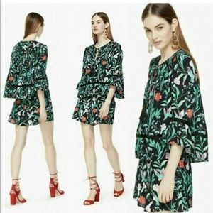 Kate Spade hummingbird romper size 14